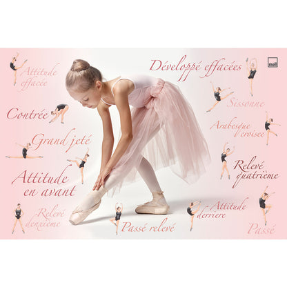 moll Blotting Pad for Desktop Surface, Ballerina