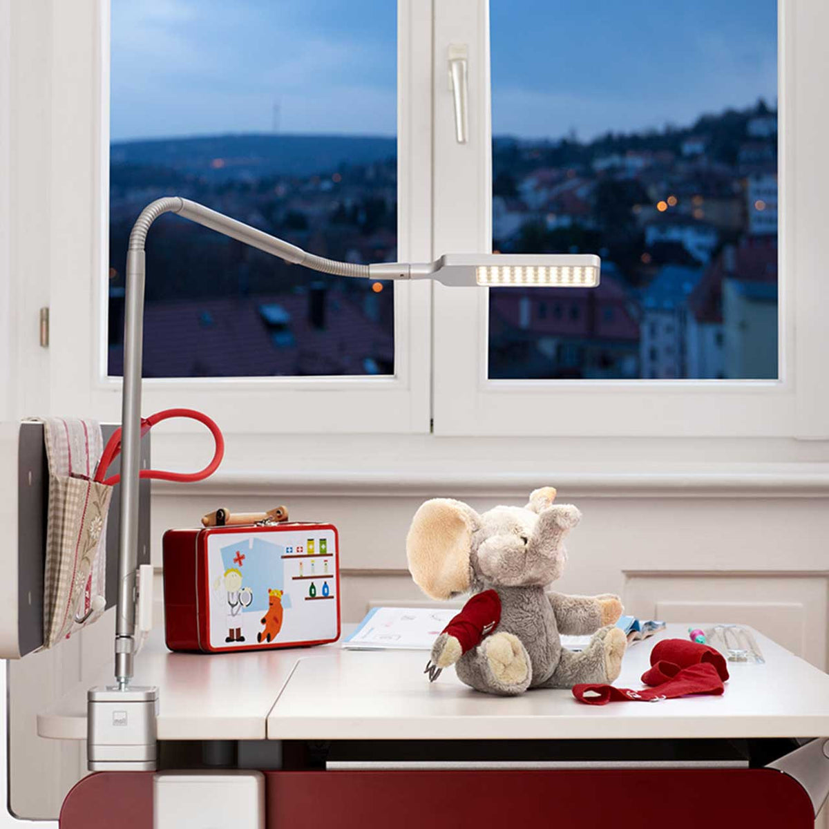 moll Flexlight LED Desk Lamp, Kids Room