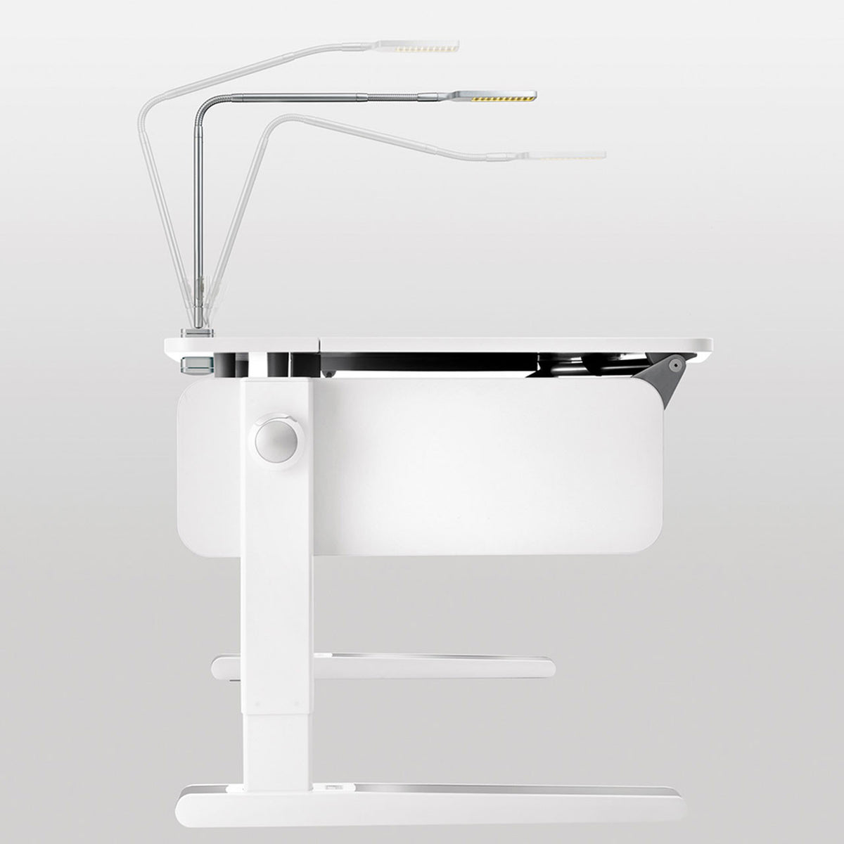 moll Flexlight LED Desk Lamp, Side View