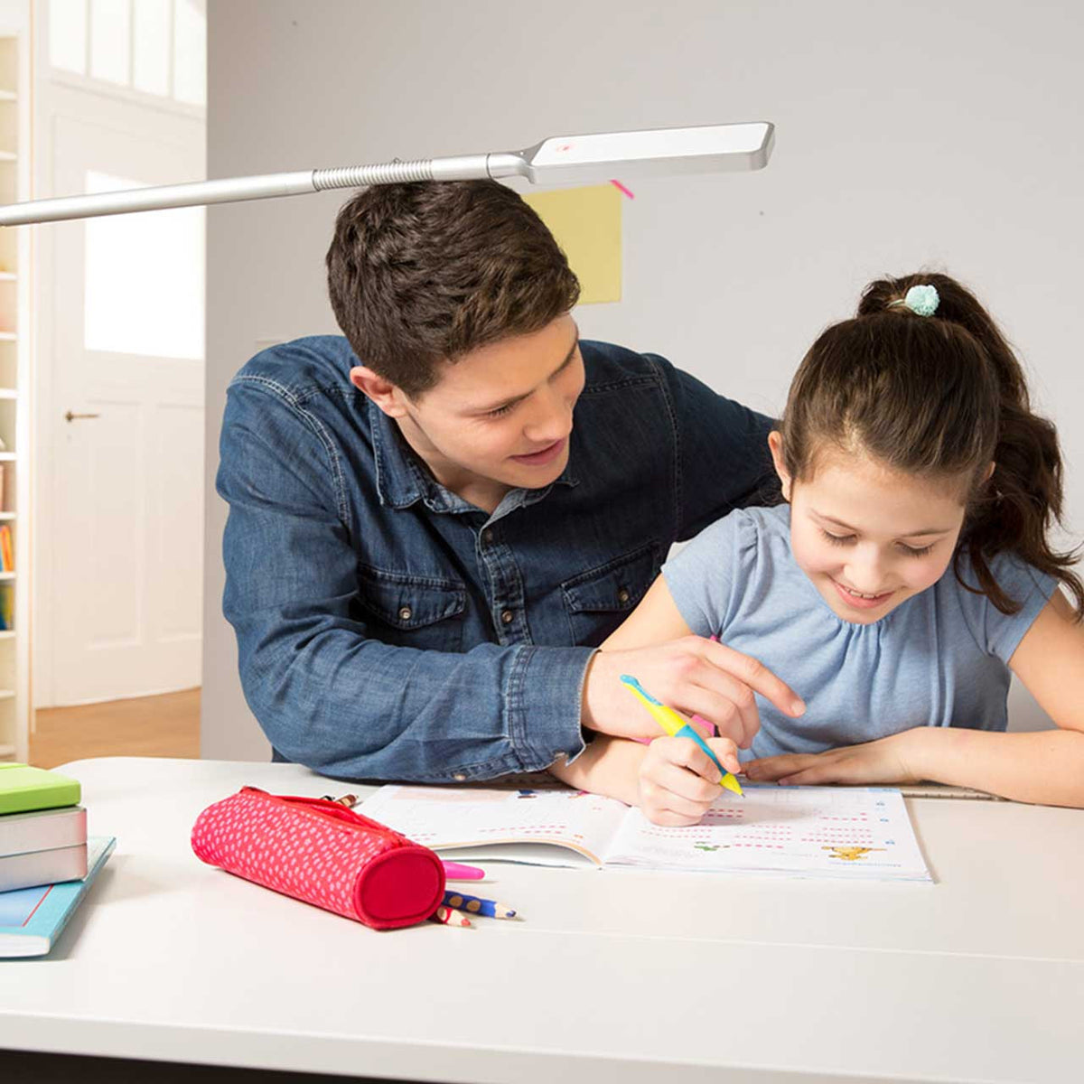moll Flexlight LED Desk Lamp, Study Time