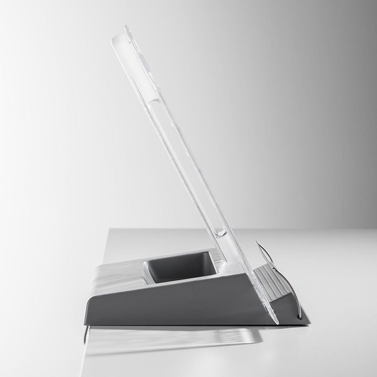 moll Joker Desk, Book Holder Side View