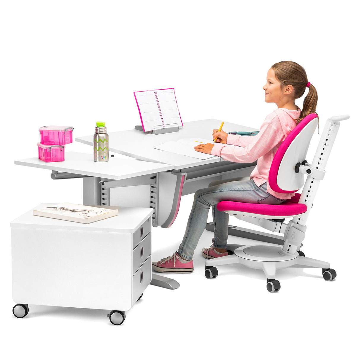 moll Side Top Extension for Joker Desk, Extra Desk Space