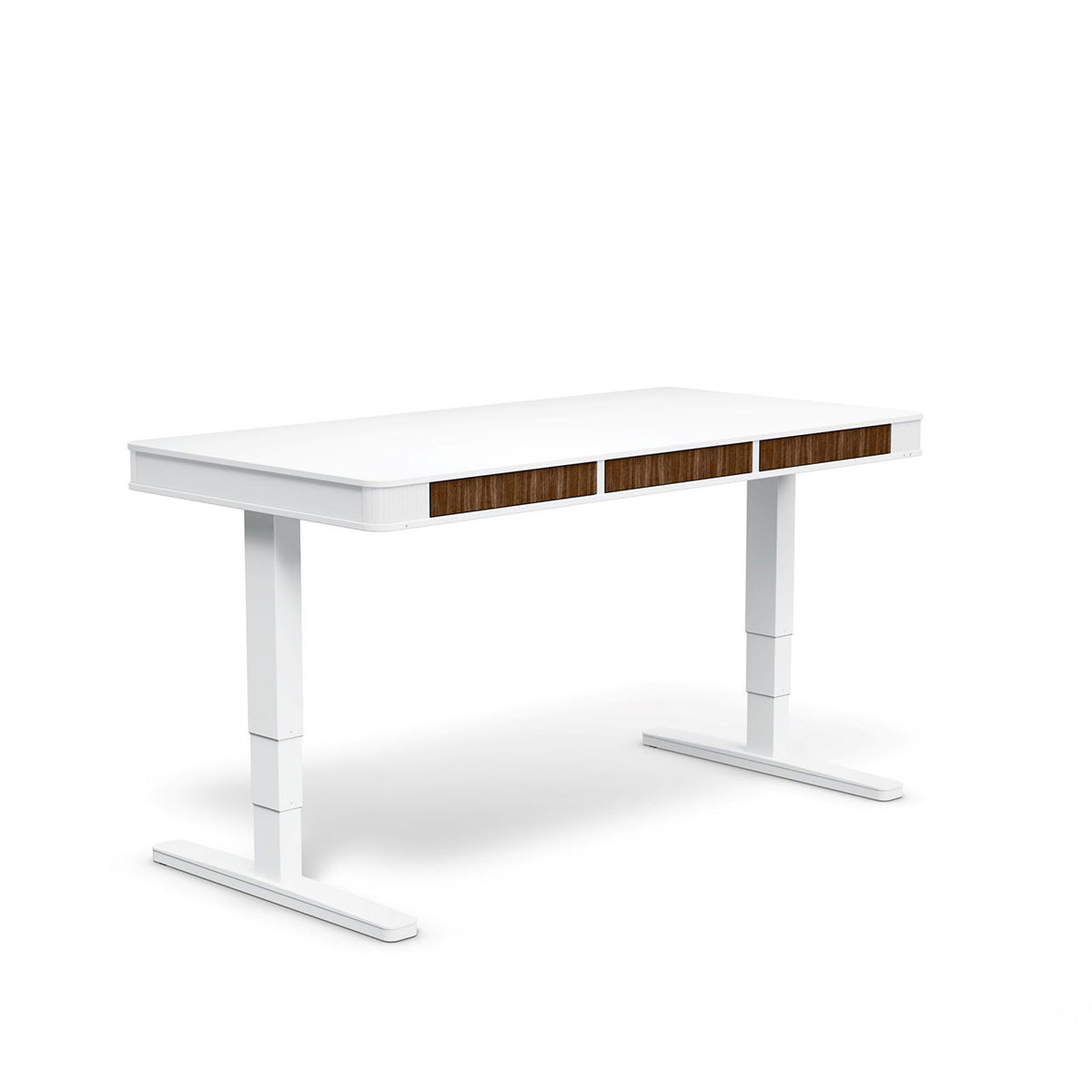 moll T6 Desk in Walnut